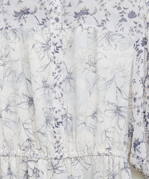 「natural couture」 長袖ワンピース MEDIUM ブラック レディース_画像2