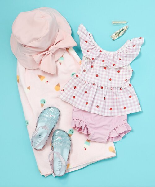 apres les cours（アプレレクール） uvカット 水着 「WEB限定/UVカット 
