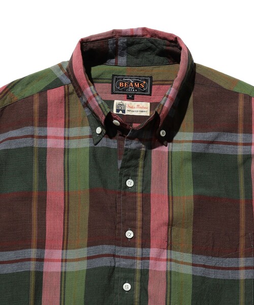 シャツ B.D. Pullover Classic-fit Madras メンズの画像