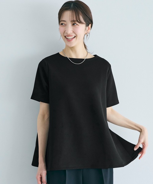 coca（コカ） tシャツ 半袖 ソフトスウェット フレアトップス