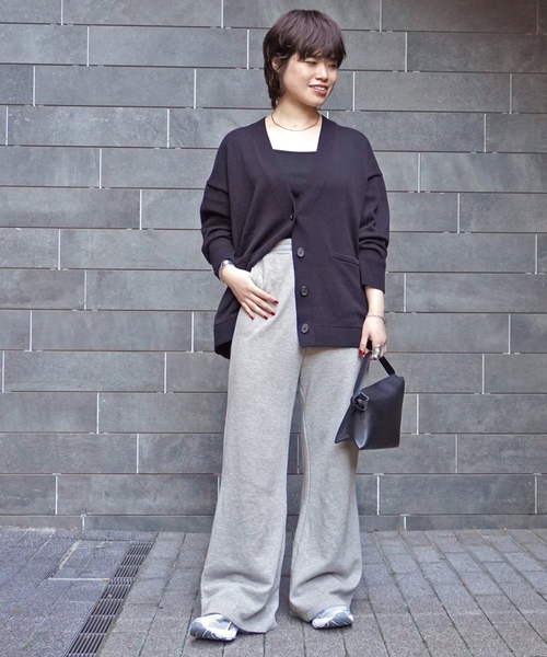 「AP STUDIO」 イージーパンツ 38 ブラック レディース_画像5