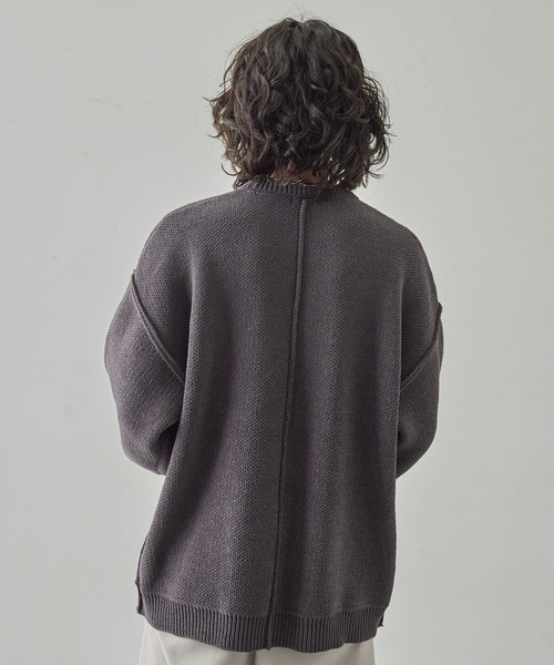 「JUNRED」 長袖ニット S ブルー メンズ_画像5