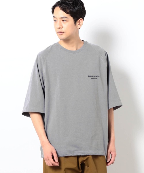 NANGA（ナンガ） tシャツ 「NANGA別注」バックプリントドローコードT