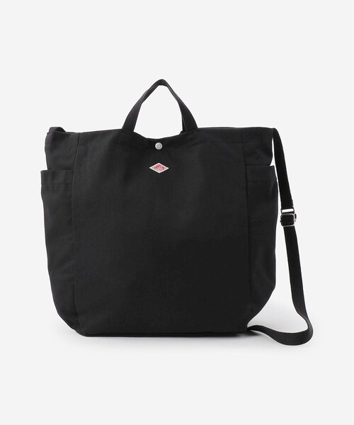 「DANTON」 2WAYバッグ - ブラック レディースの画像