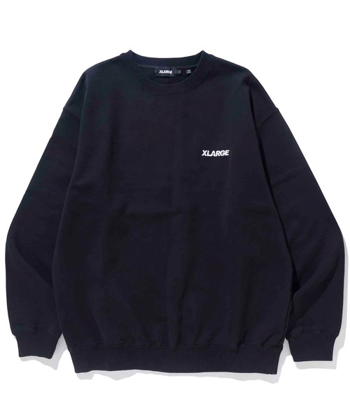 XLARGE（エクストラ ラージ） スウェットカットソー S ブラック メンズ 