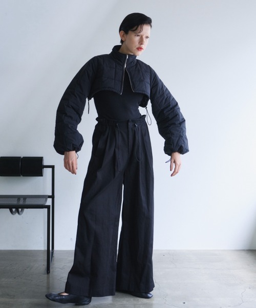 「PERNA」 チノパンツ MEDIUM ベージュ レディースの画像