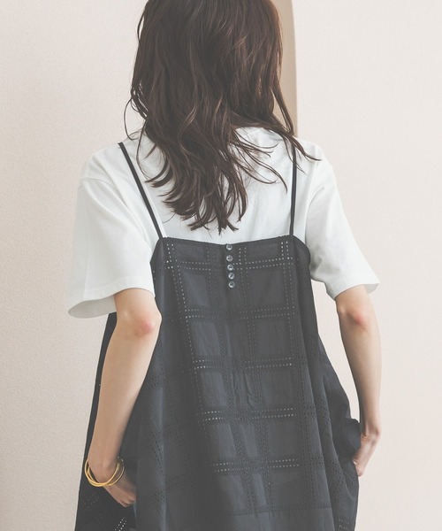タグ付 yuni パッチワーク レース キャミ ビスチェ 定価15,400円 GLOBAL WORK（グローバルワーク） レースキャミビスチェ/655896
