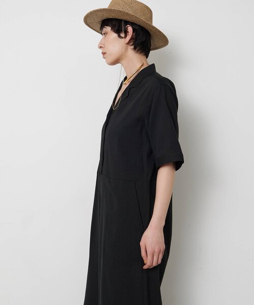 THE PAUSE オールインワン 「THE PAUSE」リネン混カイキンジャンプ
