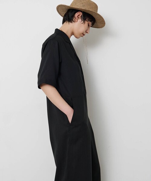 THE PAUSE オールインワン 「THE PAUSE」リネン混カイキンジャンプ