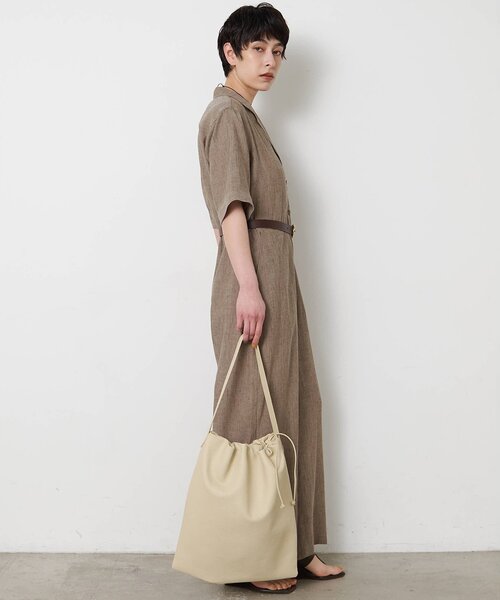THE PAUSE オールインワン 「THE PAUSE」リネン混カイキンジャンプ