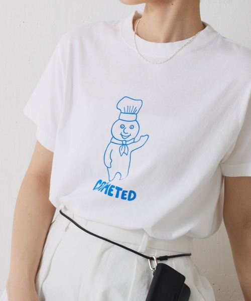 レディース　コラボTシャツ　 COLLAGE GALLARDAGALANTE COLLAGE GALLARDAGALANTE(コラージュ ガリャルダガランテ) Tシャツ