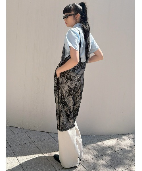 ELCHELE（エルチェレ） オールインワン BtoF LACE CAMI ROMPERS