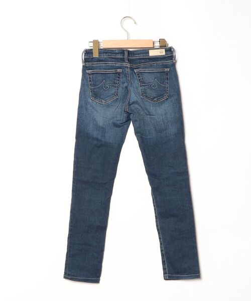 「AG/Adriano Goldschmied」 スキニーデニムパンツ 23 ブルー レディース_画像2