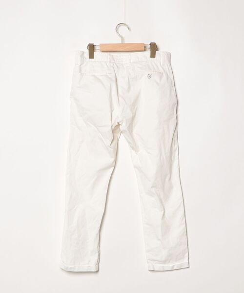 「lideal」 パンツ 30inch ホワイト メンズ_画像2