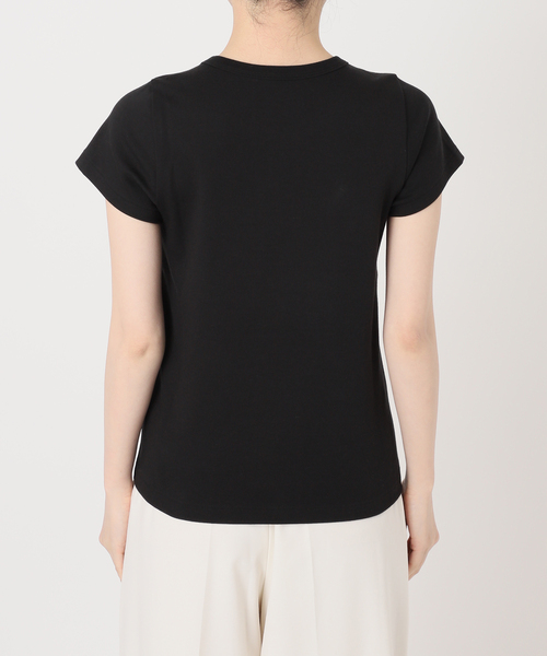 tシャツ 「追加・WEB限定カラー」スビンコットンスムースコンパクトTシャツ2 レディースの画像