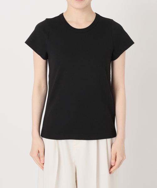 tシャツ 「追加・WEB限定カラー」スビンコットンスムースコンパクトTシャツ2 レディースの画像
