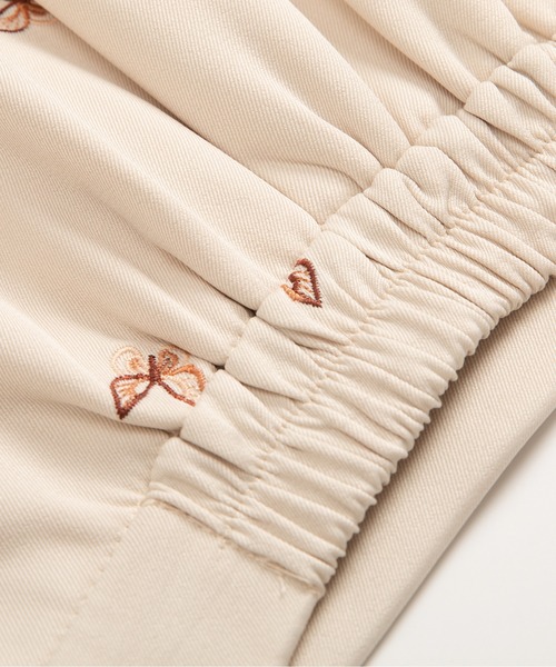 LA POMME petit（ラポミ・プチ） セットアップ Butterfly Embroidery 