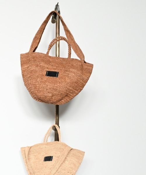 かごバッグ カゴバッグ 「手編み 天然ラフィア」CL3951 HAND＆WORK