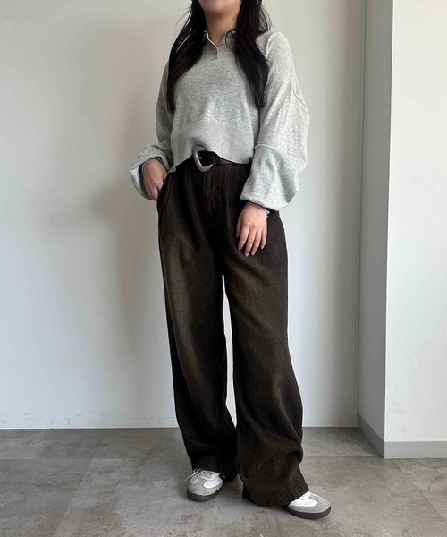 「apres jour mignon」 デニムパンツ MEDIUM インディゴブルー レディース_画像7