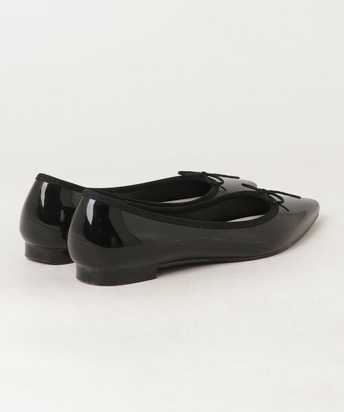 「ground green store」 「TEMPERATE」フラットパンプス 40 ブラック レディース_画像2