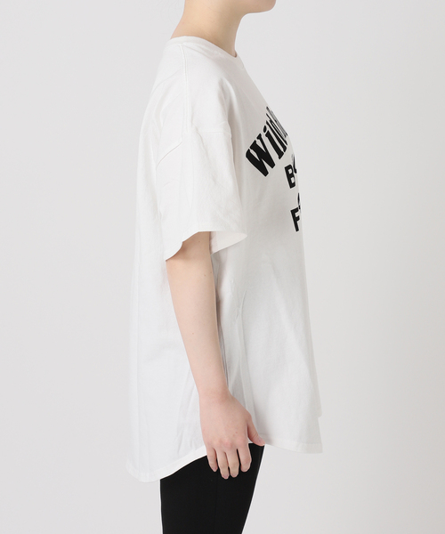 tシャツ 「追加3」ラウンドヘムピグメントT レディースの画像