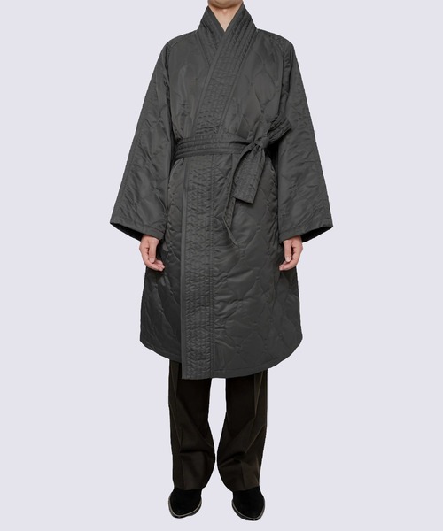 ダウンジャケット ダウン 「RAINMAKER」ORIENTAL WRAP COAT メンズの画像