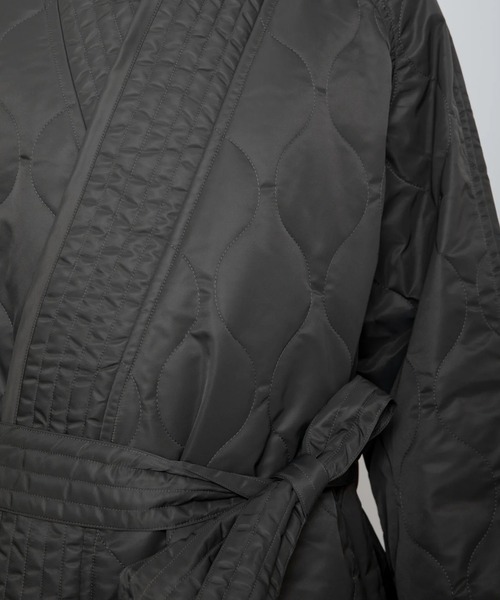 ダウンジャケット ダウン 「RAINMAKER」ORIENTAL WRAP COAT メンズの画像