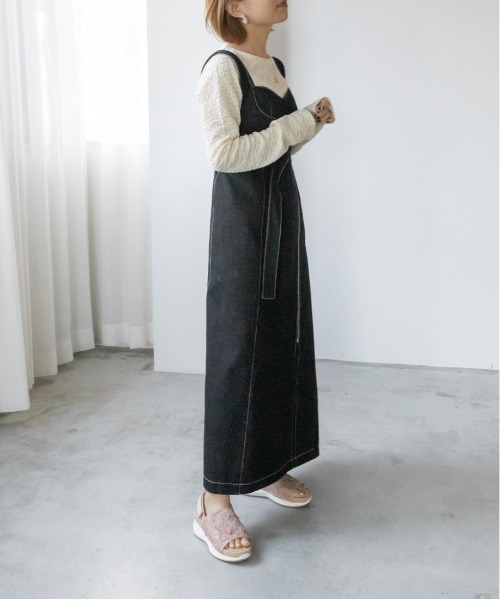 「RANDA」 ヒールサンダル M ピンクベージュ レディース_画像9