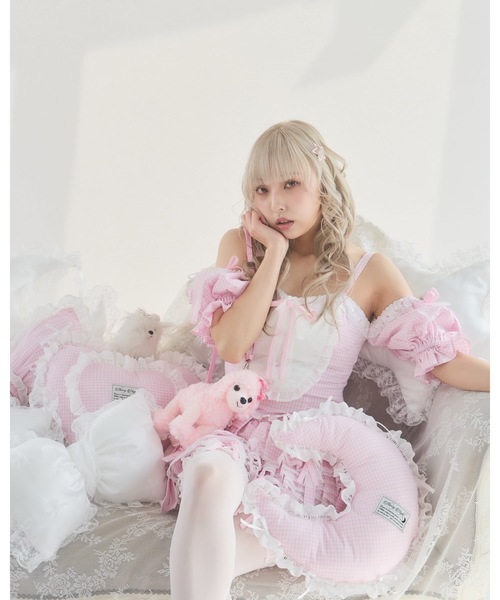 lilLilly（リルリリー） ブラウス シャツ バイカラーリボンブラウス
