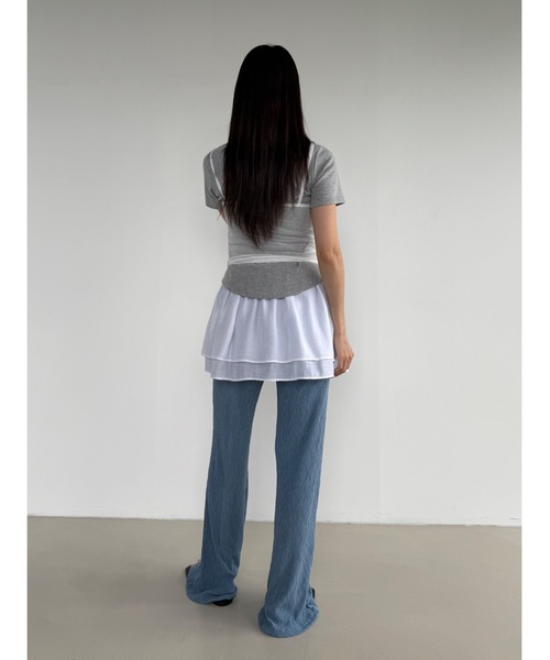 「Didot.showroom」 イージーパンツ FREE ブラック レディース_画像3