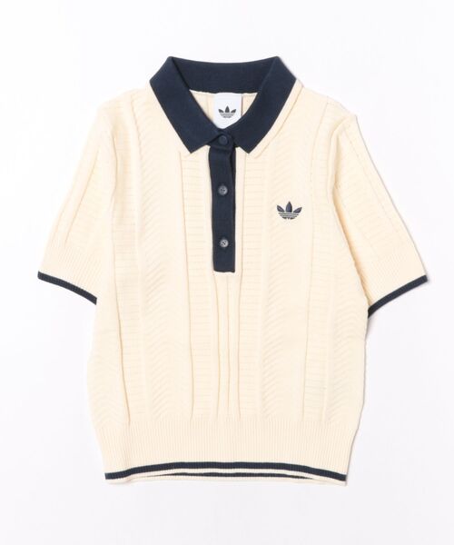 adidas（アディダス） ポロシャツ ポロ W CABLE KNIT CALI TEE POLO