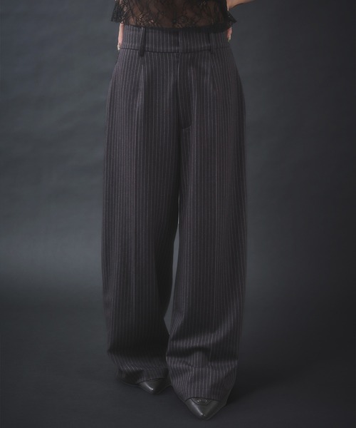 「ENVYM」 スラックス SMALL ブラック レディース_画像8