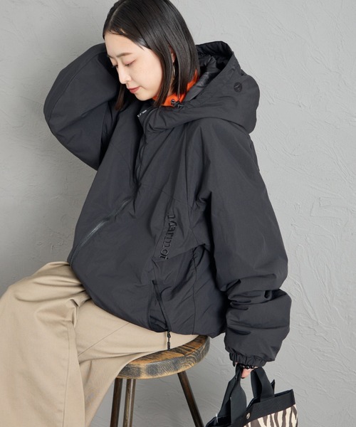 Marmot 中綿ナイロンジャケット Marmot（マーモット） コート アウター 別注 プリマロフト 中綿入り