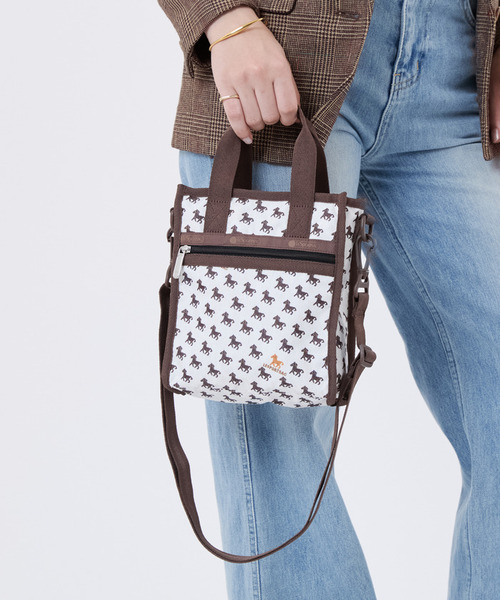 LeSportsac（レスポートサック） 2WAYバッグ FREE ブラウン レディース
