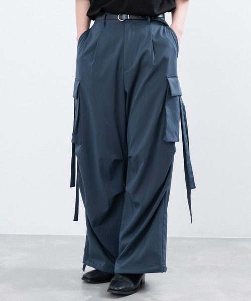 「JUNRED」 カーゴパンツ L チャコールグレー メンズ_画像7