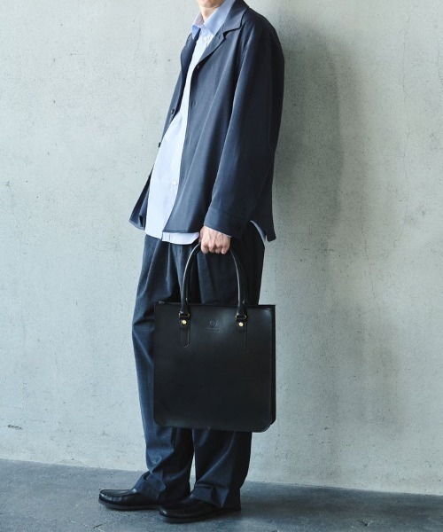 トートバッグ 「グレンロイヤル/GLENROYAL」2HANDLE ZIP TOP TOTE BAG/2ハンドルジップトップトートバッグの画像