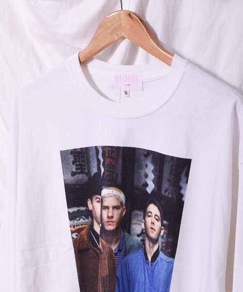 tシャツ 「EIGHTAM」「Beastie Boys」Kevin Cummins Photo T レディース メンズ EIGHTAM tシャツ 「8」「EIGHTAM」「Beastie Boys」Kevin