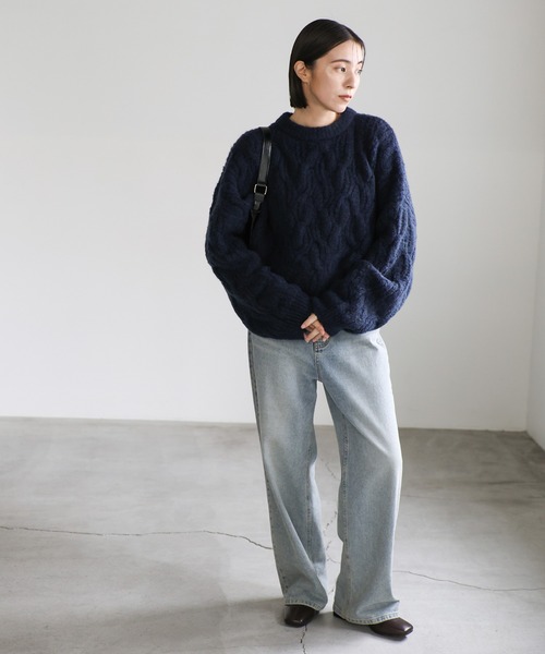 select MOCA（セレクトモカ） ニット セーター ドルマンスリーブ