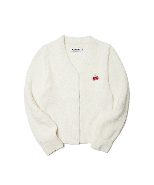 KIRSH チェリークロップドカーディガン カーディガン KIRSH SMALL CHERRY CROP CARDIGAN LS/キルシー