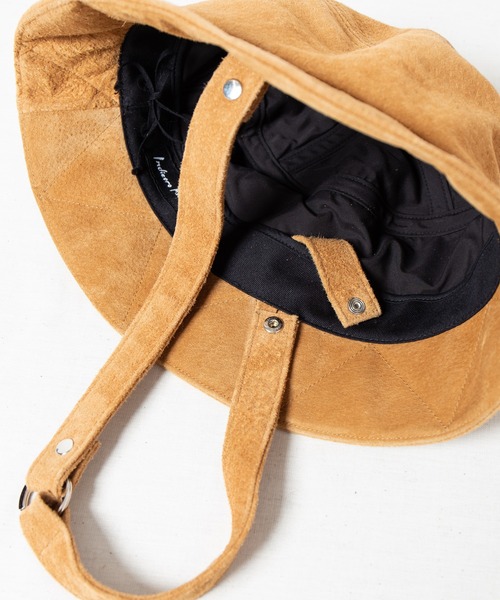 INDIETRO ASSOCIATION 帽子 ハット Leather Bucket Hat / レザー