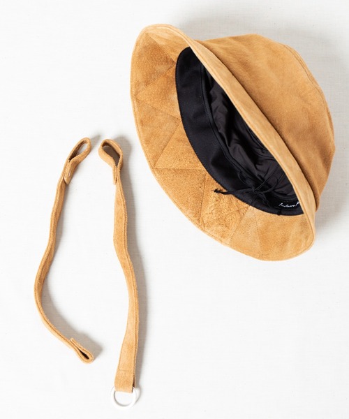 INDIETRO ASSOCIATION 帽子 ハット Leather Bucket Hat / レザー
