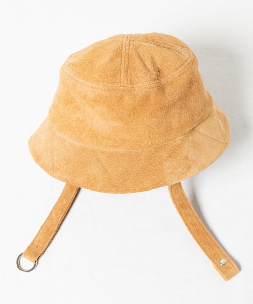 Indietro Association×IMAZINE バケットハット Indietro Association Leather Bucket Hat 063 | レザーバケット