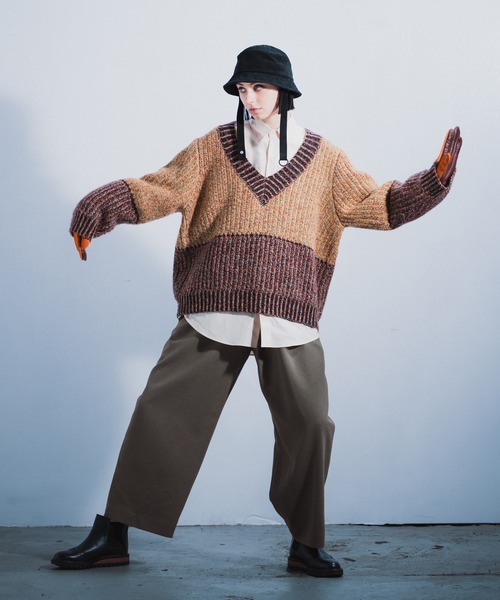 INDIETRO ASSOCIATION 帽子 ハット Leather Bucket Hat / レザー