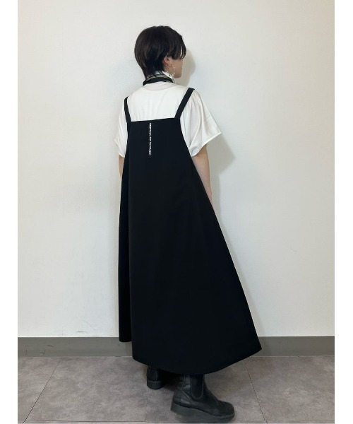 CAMP7 サロペット オーバーオール 「CAMP7」テープロゴ