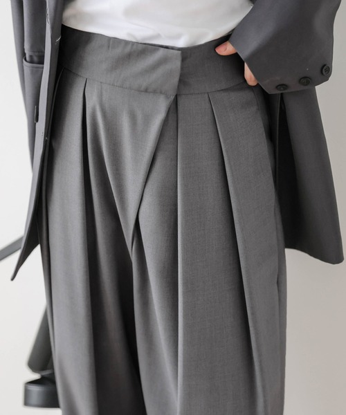 パンツ タックワイドパンツ レディース : ZOZOTOWN Yahoo!店 - 通販