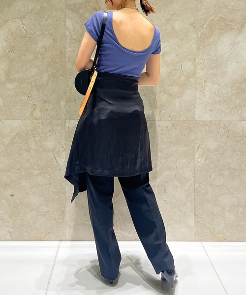 OUR WACOAL tシャツ 半袖 カップ付きTシャツ 半袖 レディース