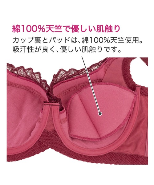 papier キャリーブラ BRADELIS NewYork ブラジャー サポートバックラインブラ23A1