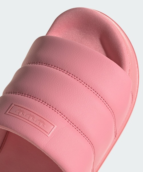 【adidas】★ふわっと軽やか厚底ピンクサンダル adidas 「adidas」 フラットサンダル 27.5cm ピンク レディース