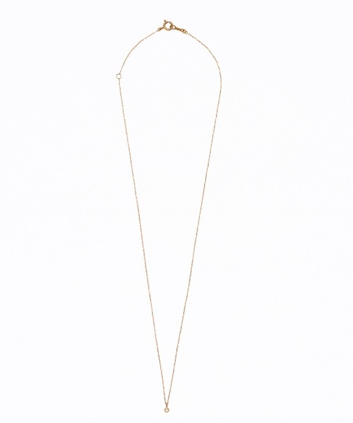 ネックレス 「les bon bon」K18 diamond necklace BOB412 レディースの画像