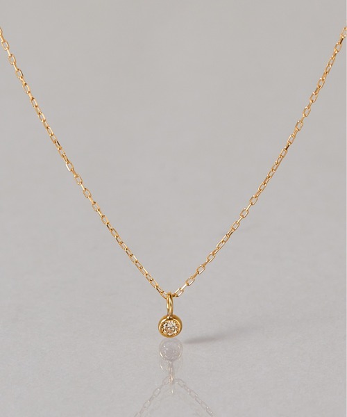 les bonbon（ルボンボン） ネックレス 「les bon bon」K18 diamond